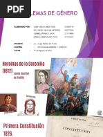 Problemas de género