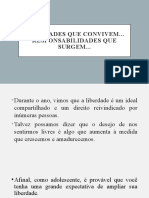 Liberdades que convivem - 8 Ano