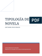 Nota 8.0, Tipología de La Novela - Jose Daniel Rivas Hidalgo PDF