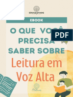 Ebook - Leitura em Voz Alta - Editora Afethos