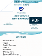 Ppt Social Dumping