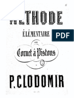 Metodo Clodomir Pierre Methode Elementaire de Cornet a Pistons