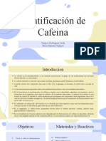 Practica Nº11 Cafeina