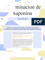 Determinacion de Saponina
