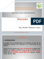 Semana 7. Secado