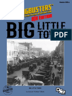 Gangbusters BX - GBX-2 Big Little Town