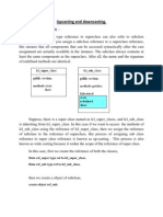 Upcasting and Downcasting in Object Oriented Programming