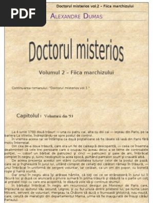 55519036 Alexandre Dumas Doctorul Misterios Vol 2 Fiica