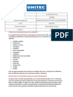 Administración de Proyectos de Ingeniería - Foro 1 - 26.09.2021