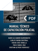 Manual Técnico de Capacitacion Policial