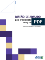 Diseno de Armado para Pruebas Estandarizadas