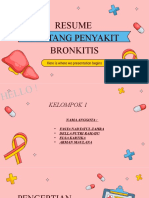 Resume Penyakit Bronkitis Klompok 1