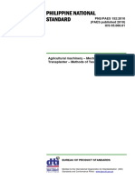 Philippine National Standard: PNS/PAES 152:2010 (PAES Published 2010) ICS 65.060.01