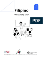 Filipino 5 DLP48 Uri NG Pang Abay