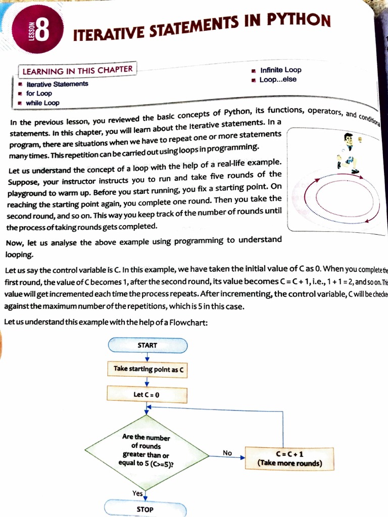 Itereative Statement - Ict Book Python | PDF | Control Flow | Software ...