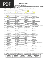 Practice Test 3: Trang 1 / 6