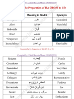 Synonyms For IBA BPS 05 To 15