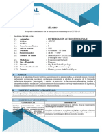 Silabo Investigación Accion Ii