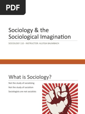 1. The Sociological Imagination