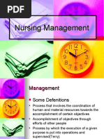 Nursing Management