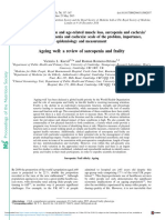 Ageing Well A Review of Sarcopenia and Frailty