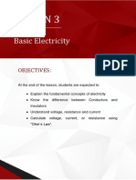 Lesson 3: Basic Electricity