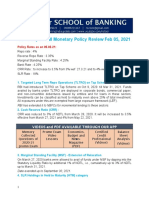 RBI Monetary Policy 5 Feb 2021