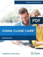 Cigna Close Care Plan Sales Brochure DTC Final