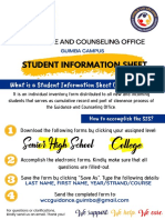 Guimba - Student Information Sheet