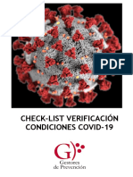 Check-List para Verificar Condiciones COVID-19