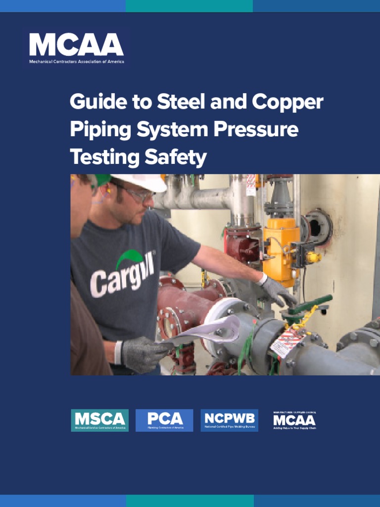 Guide To Steel and Copper Piping System Pressure Testing Safety | PDF ...