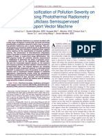 Pixel-Level Classification of Pollution Severity on Insulators Using Photothermal Radiometry and Multiclass Semisupervised Support Vector Machine