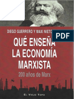 Qué Enseña La Economía Marxista