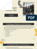 Pembidangan Hukum Adat - Adela Cicilea 61120002