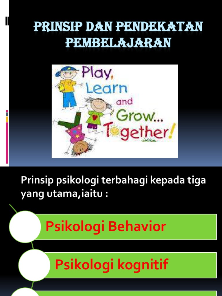 Topic 4 - Principles and Learning Approaches | PDF
