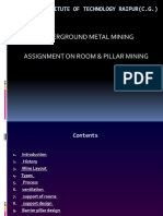 Room & Pillar Mining