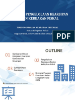 Sosialisasi Pengelolaan - Kearsipan - BKF - 2021