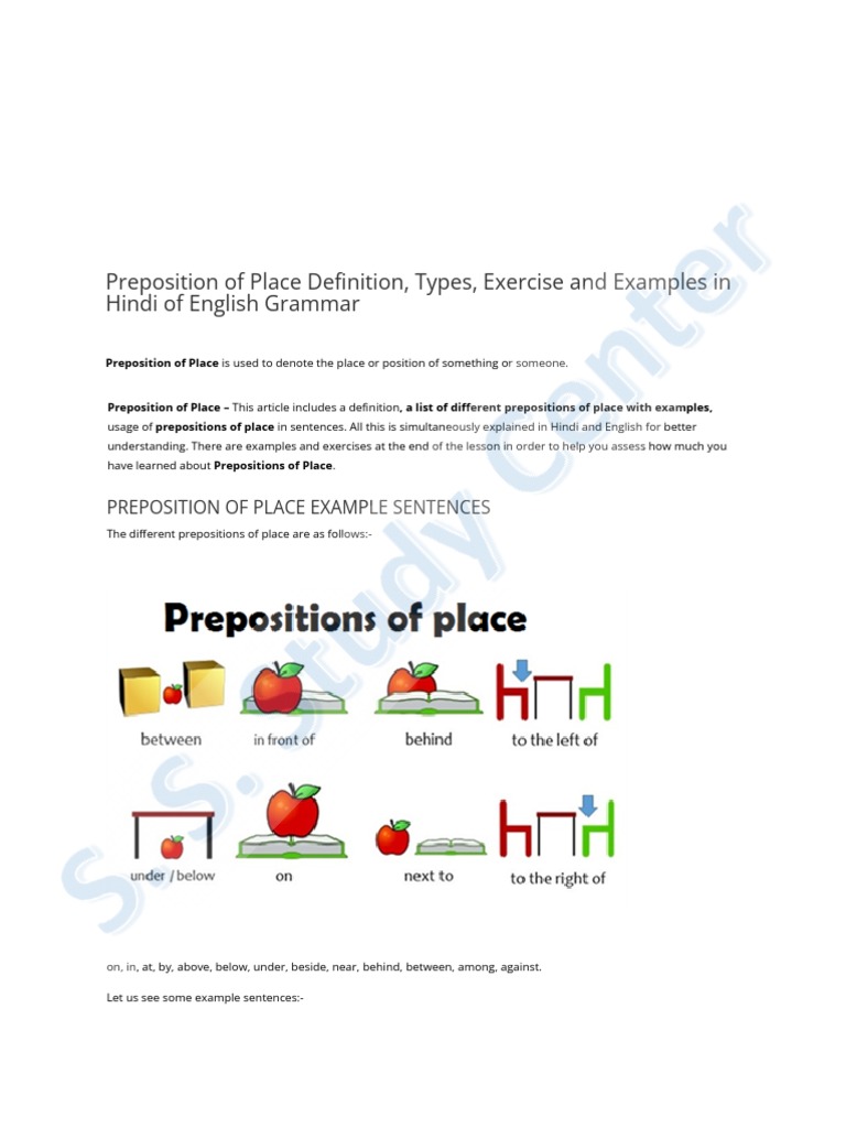 PREPOSITION DEFINITION AND EXAMPLES PDF IN HINDI intelligence overview
