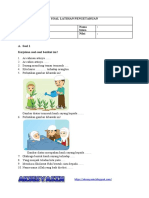 SOAL LATIHAN PENGETAHUAN Pelajaran 1