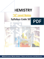 O Level Chemistry Notes