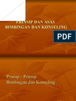 Prinsip Prinsip Dan Asas Asas Bimbingan Dan Konseling