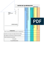 Matriz de Vulnerabilidad