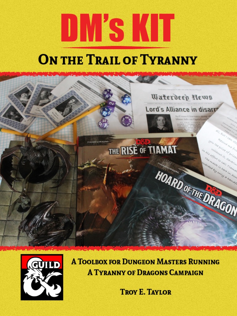 D&amp;D5e - Adventurer's League - Tyranny of Dragons - DM's Kit - On The ...