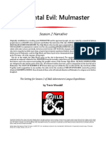 D&D5e - Adventurer's League - Elemental Evil - Mulmaster