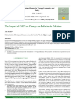 The Impact of Oil Price Changes On Inflation in Pakistan (#351134) - 361675