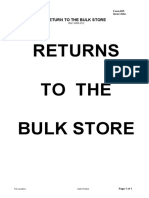Form 025 Return to Bulk Store