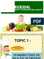 Children'S Health, Nutrition and Safety