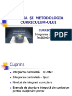 Curs 4 Integrarea Curriculara