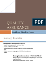 Quality Assurance