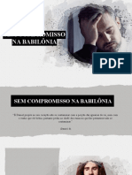 Segunda SEM - COMPROMISSO - NA - BABILÔNIA